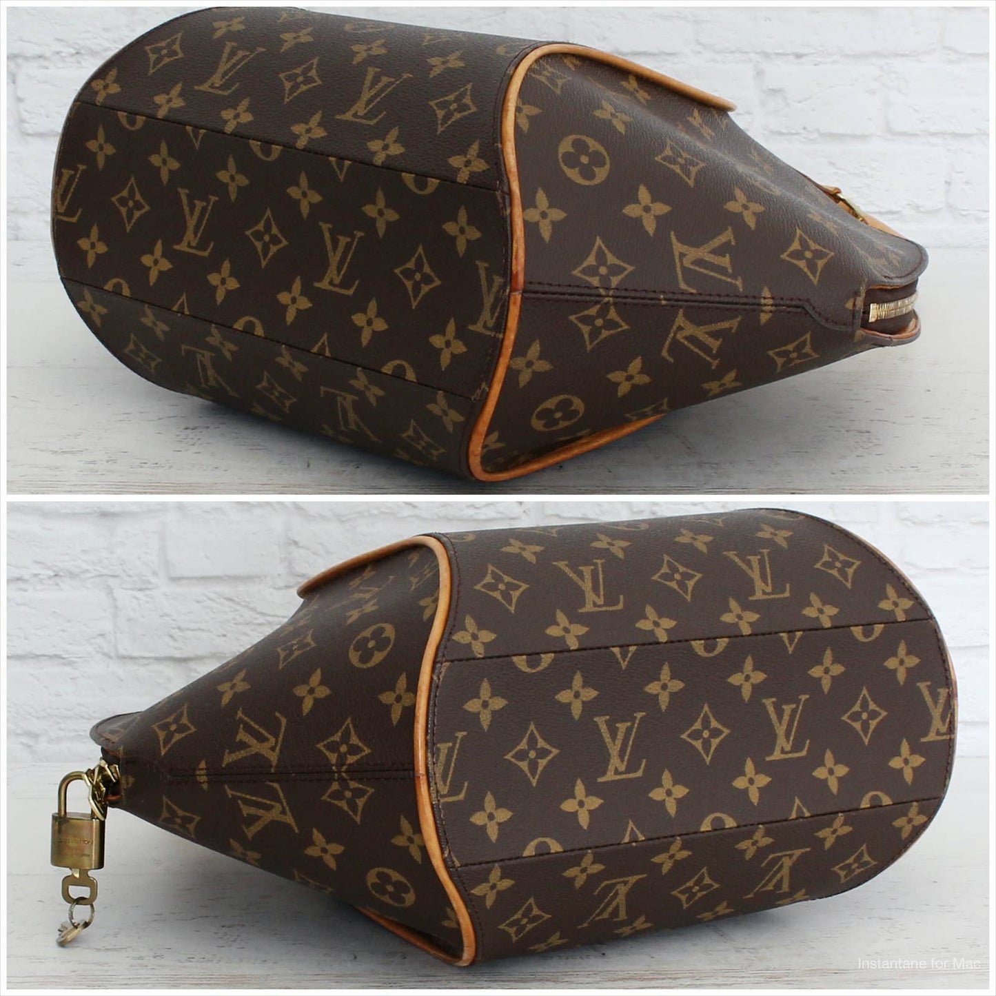 Louis Vuitton Ellipse MM Monogram Satchel