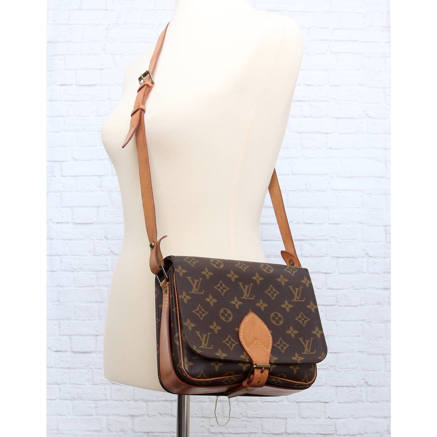 Louis Vuitton Cartouchiere MM Monogram Crossbody & Shoulder Bag