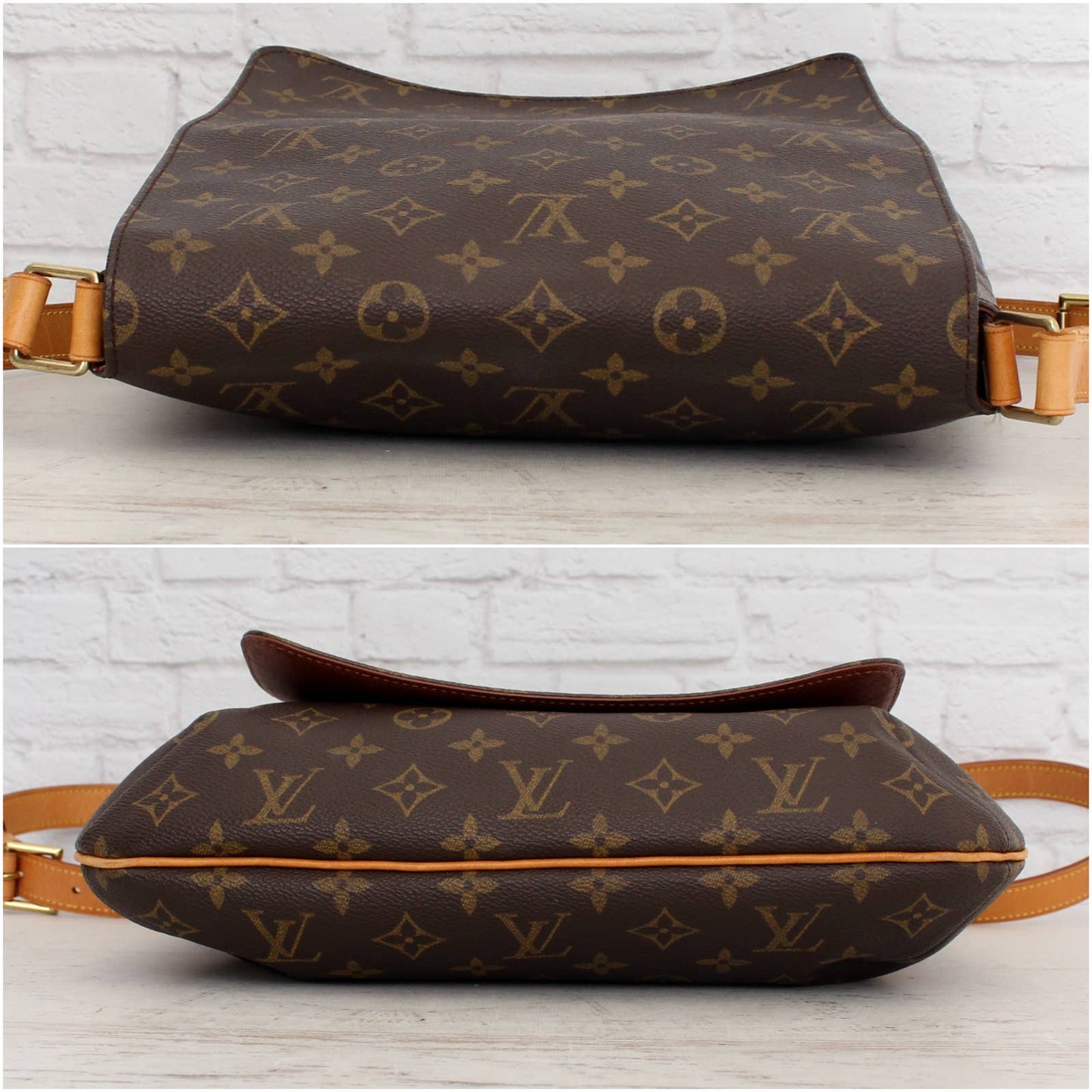 Louis Vuitton Musette GM Large Crossbody Shoulder Monogram Messenger