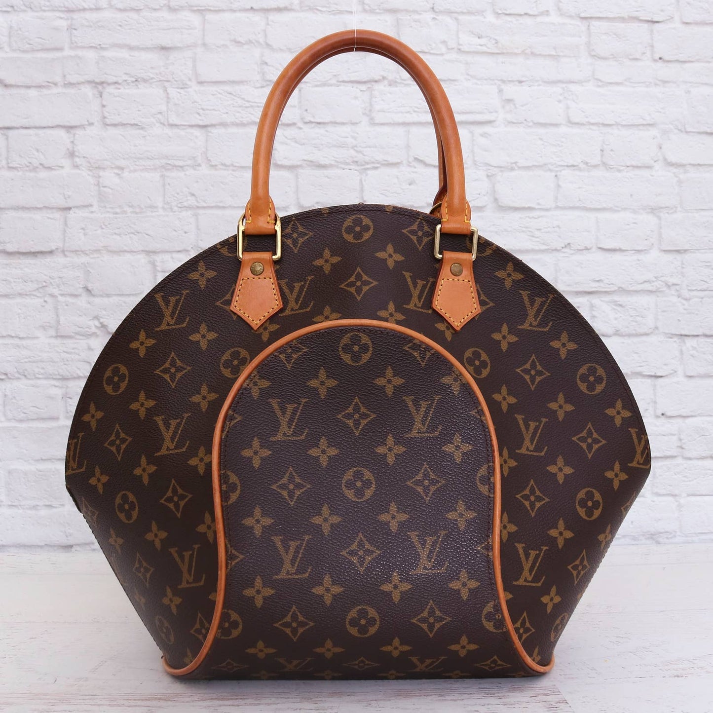 Louis Vuitton Ellipse MM Monogram Satchel