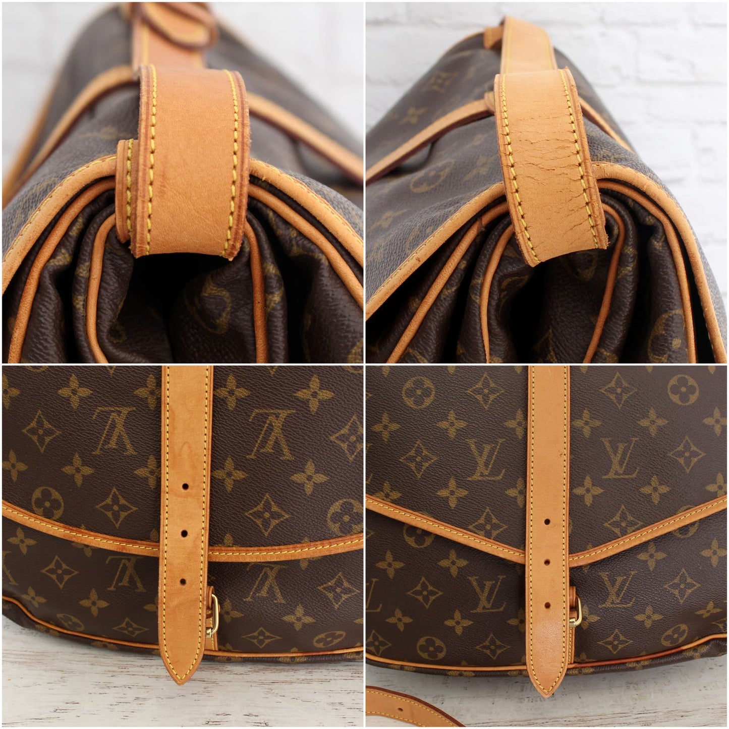 Louis Vuitton Saumur 35 Monogram Crossbody