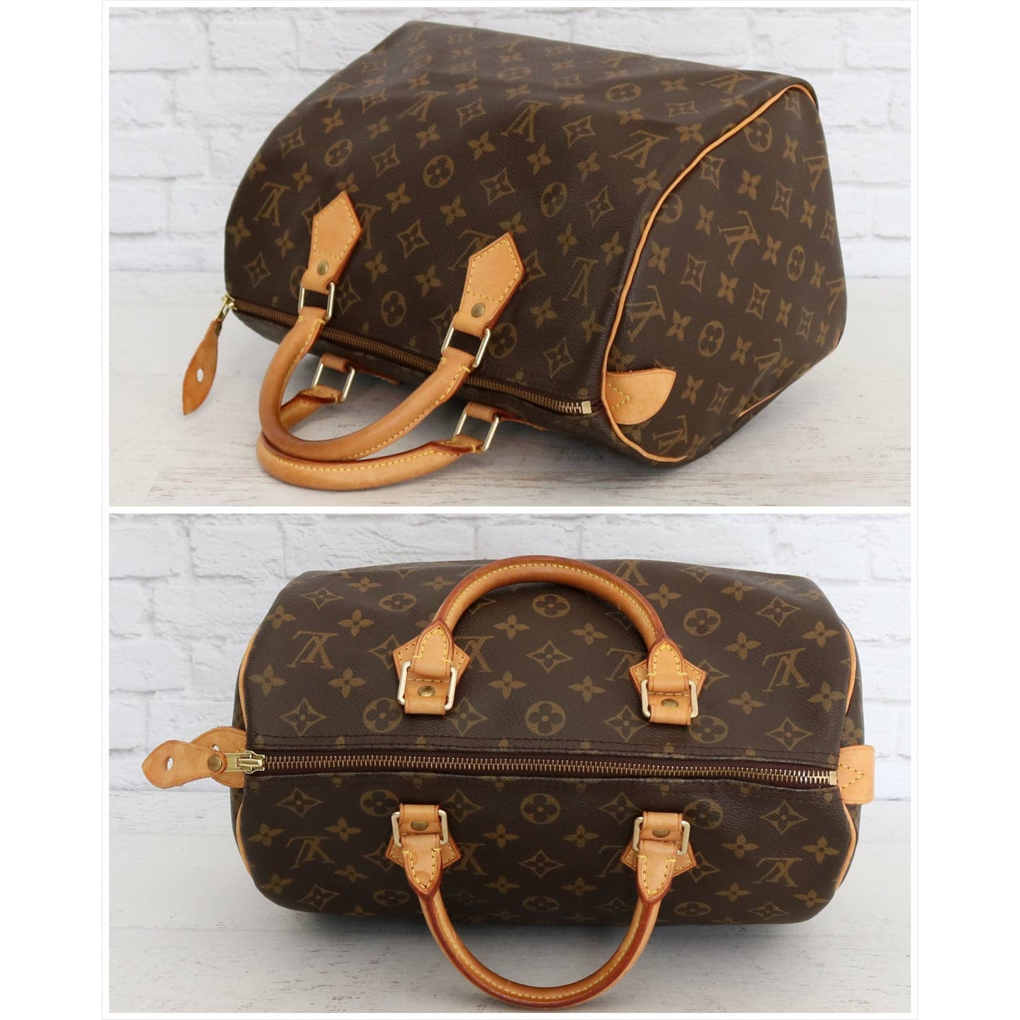 Louis Vuitton Speedy 30 Monogram Boston Satchel