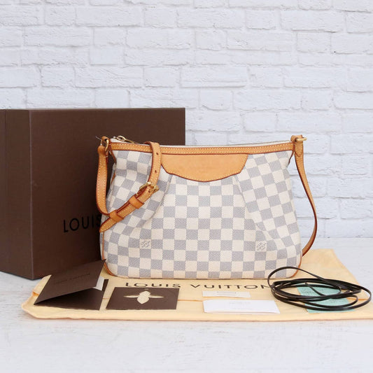 Louis Vuitton Siracusa PM Damier Azur Crossbody