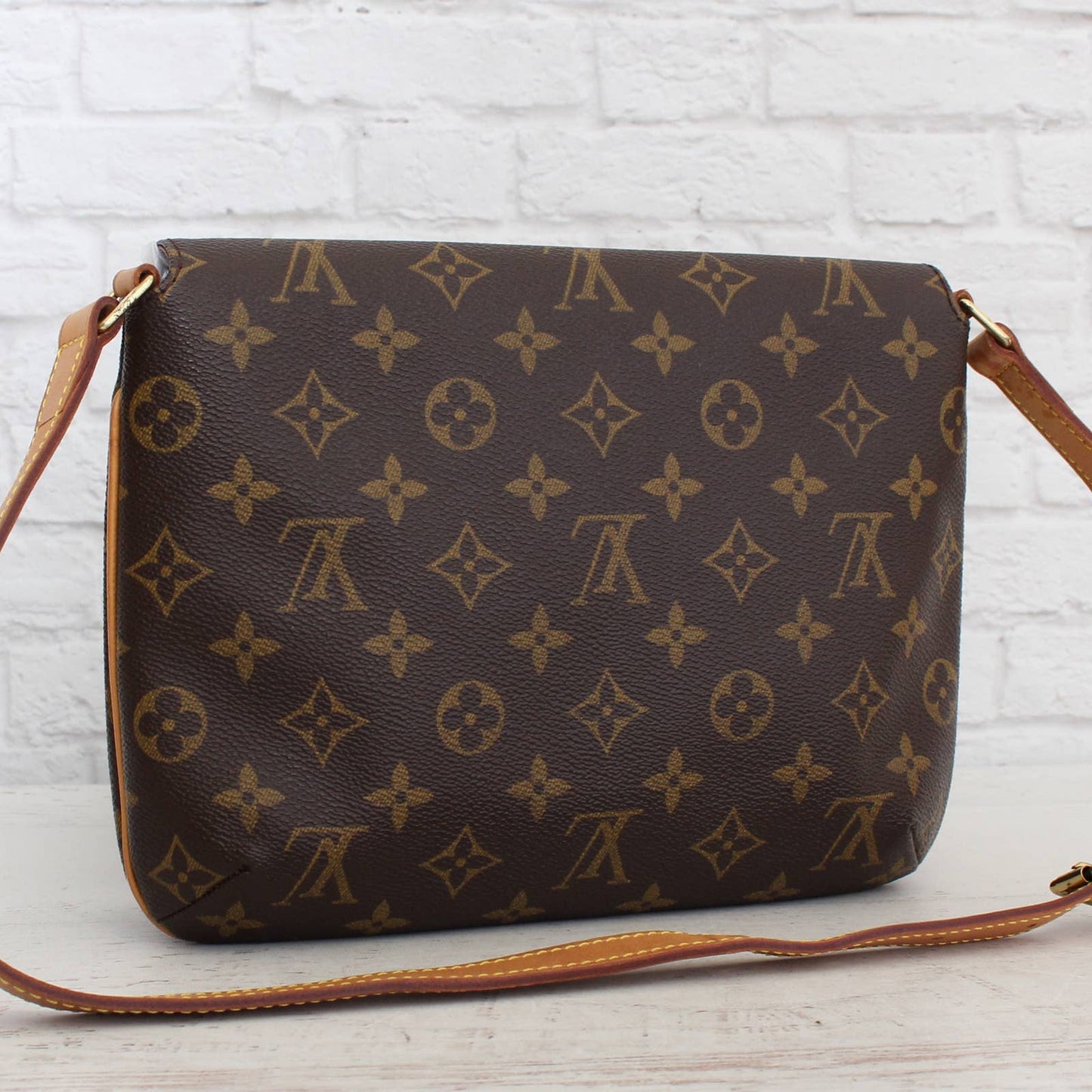 Louis Vuitton Musette Tango Short Monogram Shoulder Bag