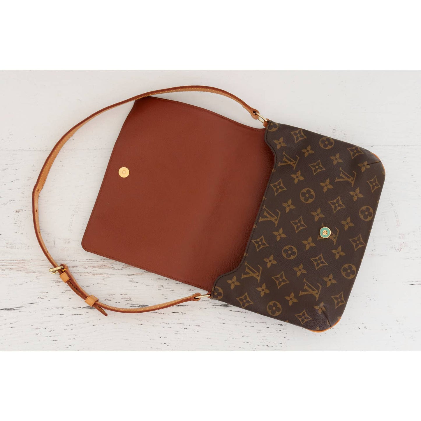 Louis Vuitton Musette Tango Short Monogram Shoulder Bag