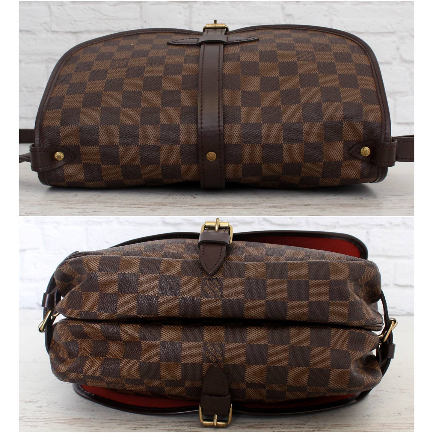 Louis Vuitton Saumur 30 Damier Ebene Crossbody