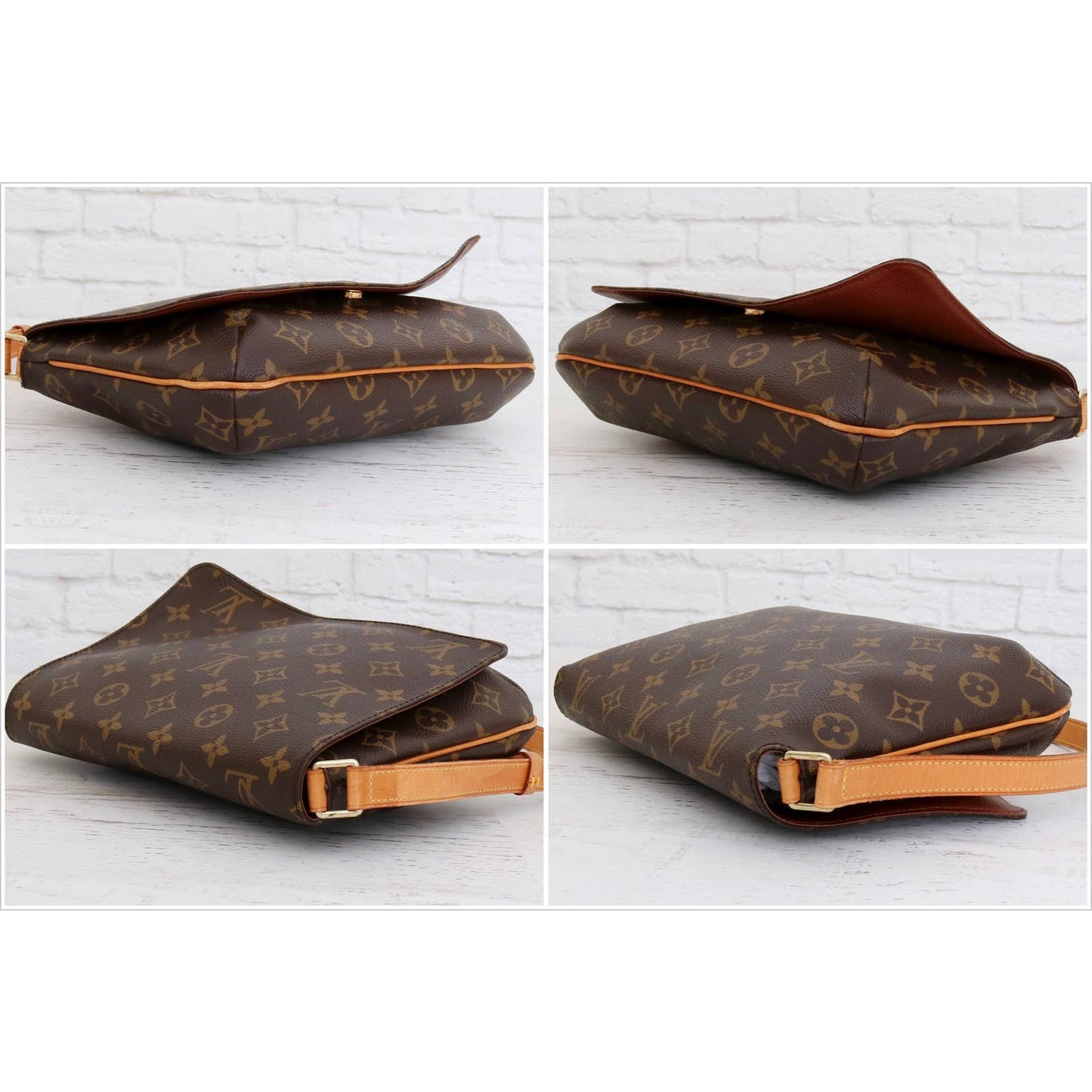 Louis Vuitton Musette Tango Short Monogram Shoulder Bag