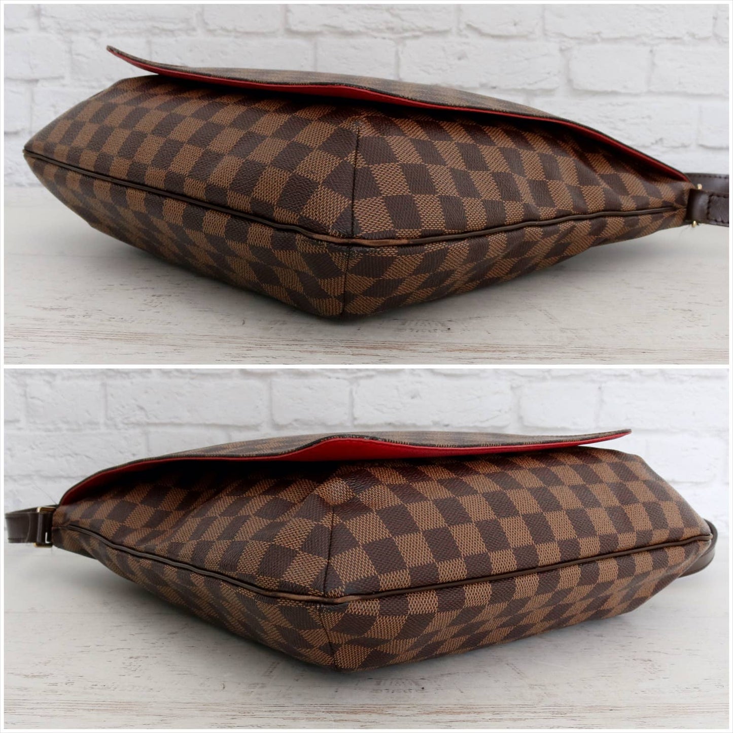 Louis Vuitton Musette GM Damier Ebene Large Crossbody