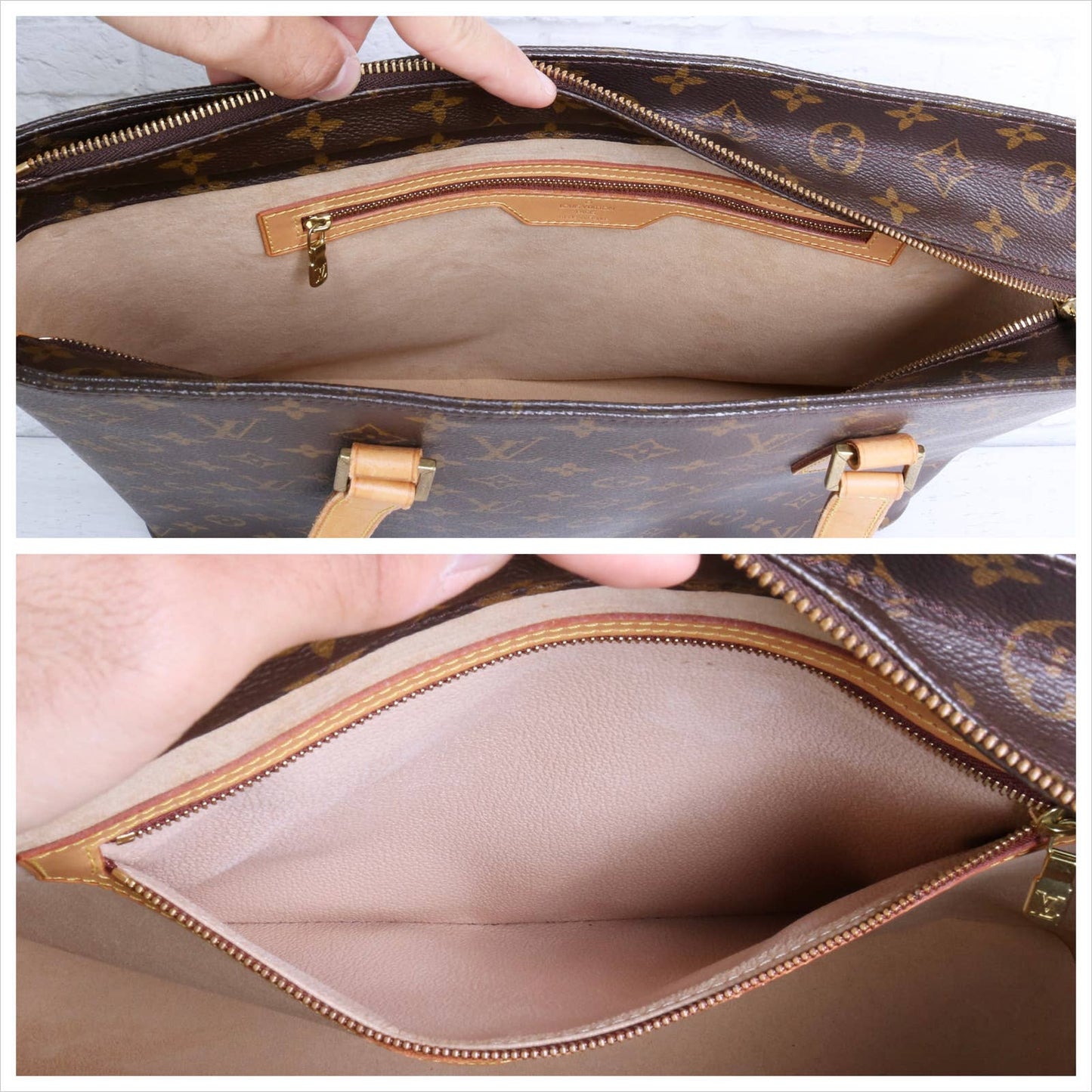 Louis Vuitton Luco Monogram Tote Shoulder Bag