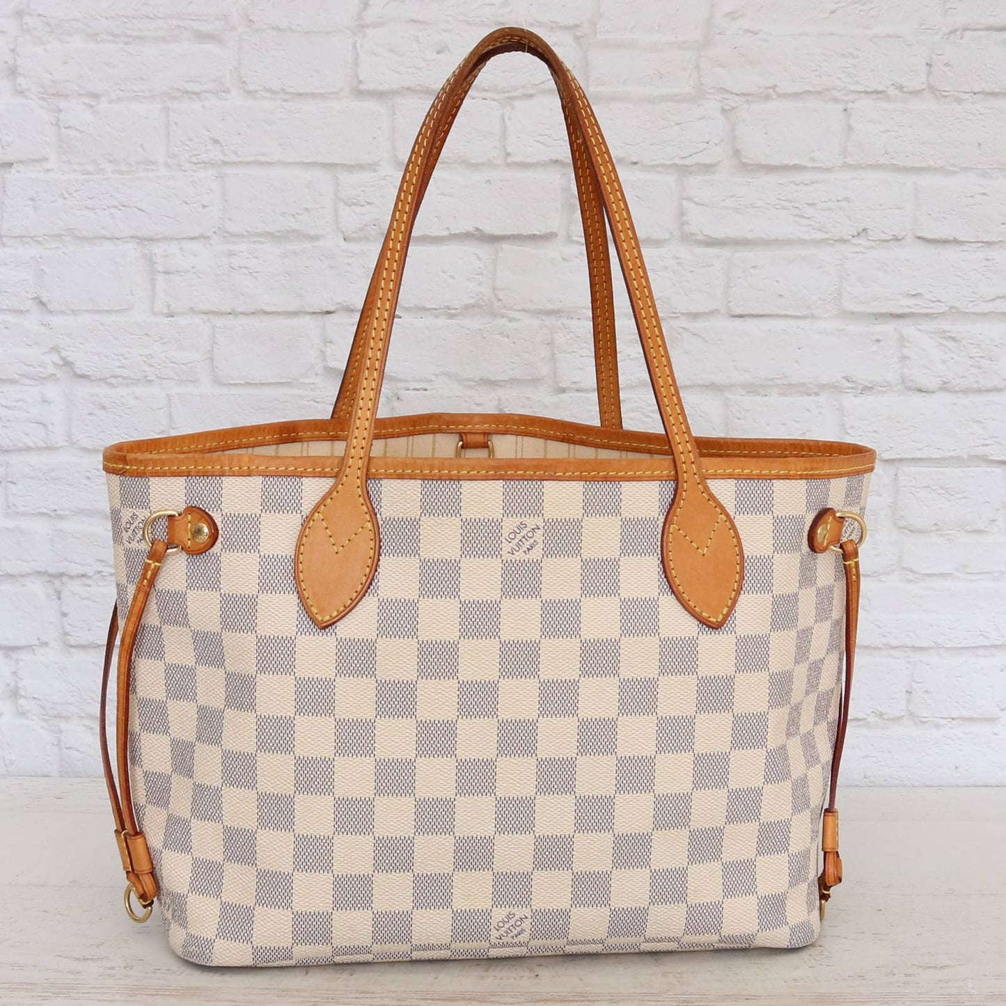 Louis Vuitton Neverfull PM Damier Azur Small Tote