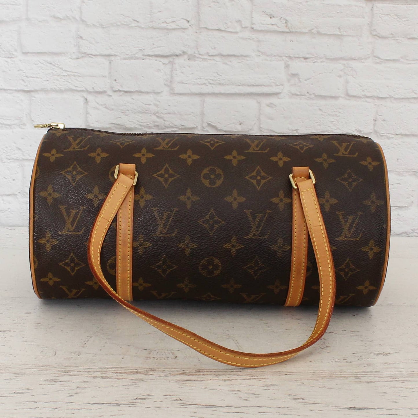 Louis Vuitton Papillon 30 Monogram Shoulder Bag