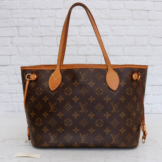 Louis Vuitton Neverfull PM Monogram Tote Pivoine Interior