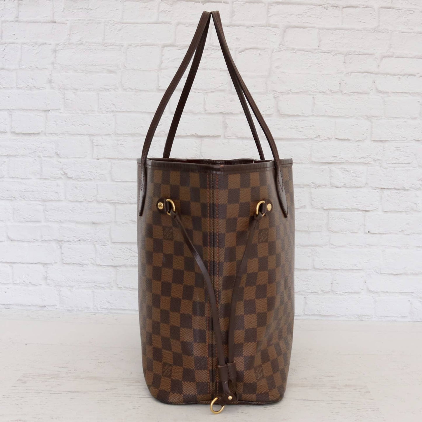 Louis Vuitton Neverfull MM Damier Ebene Tote