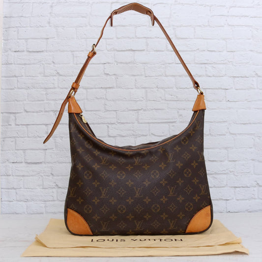 Louis Vuitton Boulogne 35 Monogram Shoulder Bag