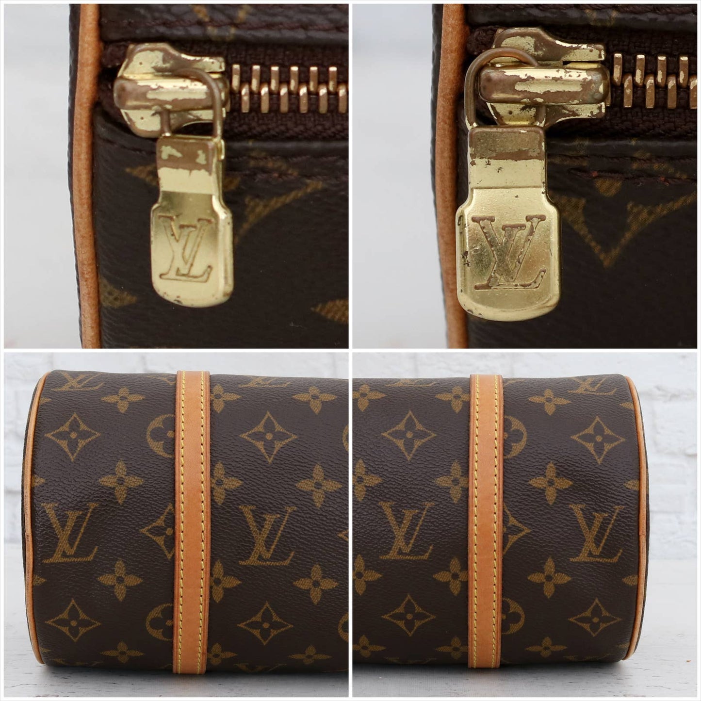 Louis Vuitton Papillon 30 Monogram Satchel