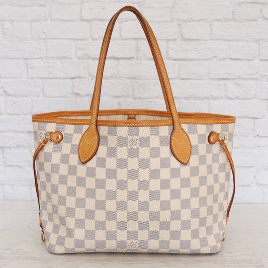 Louis Vuitton Neverfull PM Damier Azur Small Tote