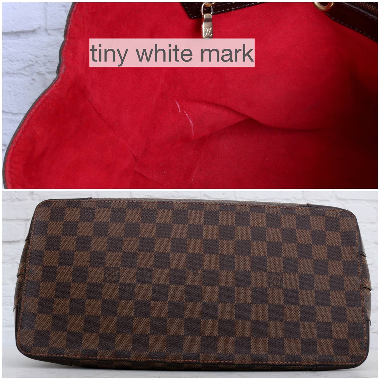 Louis Vuitton Hampstead MM Damier Ebene Tote