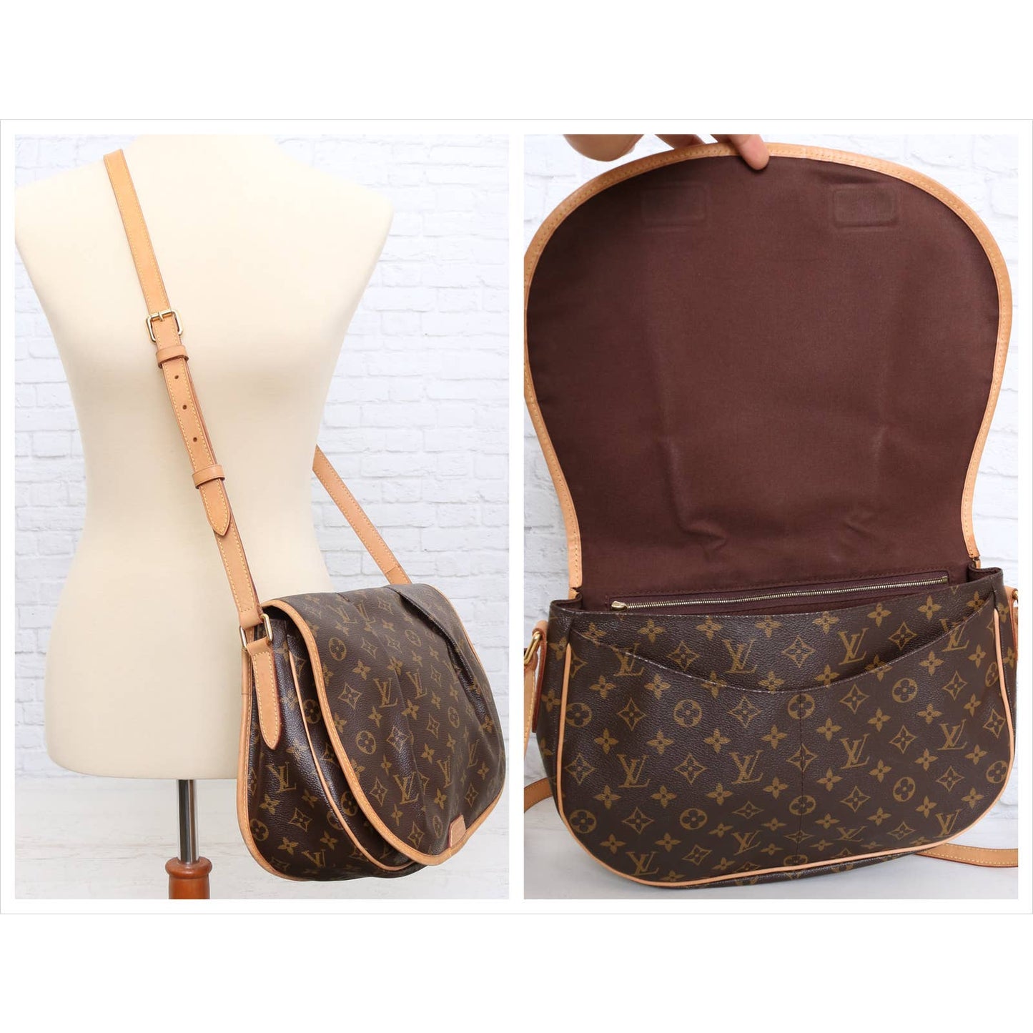 Louis Vuitton Menilmontant MM Monogram Crossbody