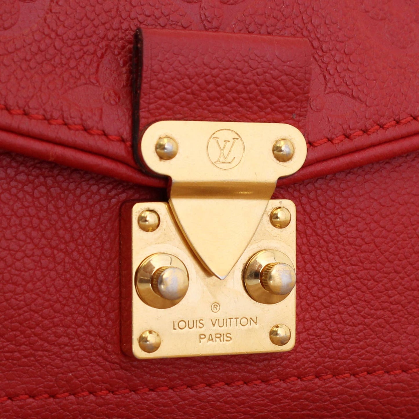 Louis Vuitton Saint Germain PM Empreinte Cerise Red Crossbody Shoulder