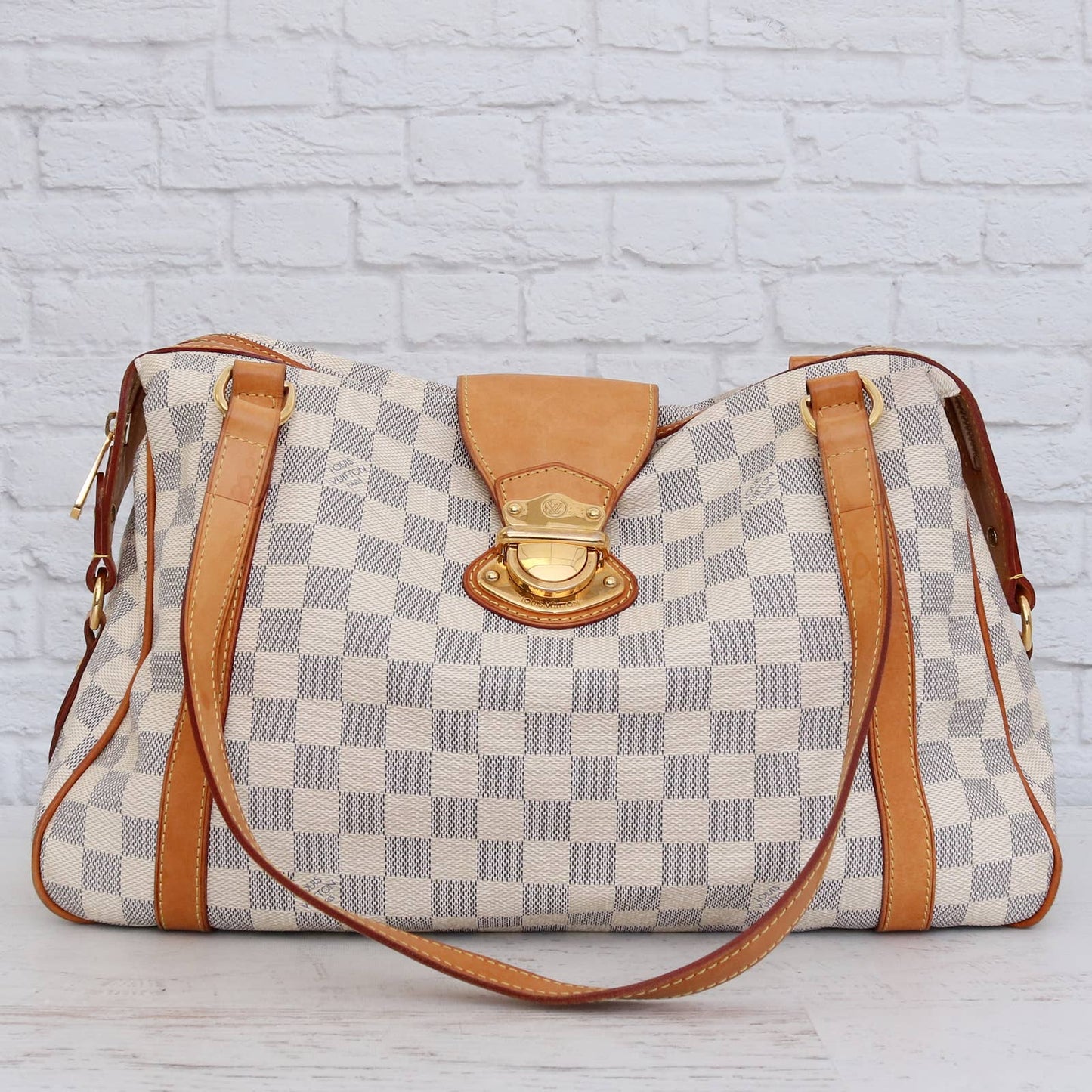 Louis Vuitton Stresa PM Damier Azur Shoulder Bag