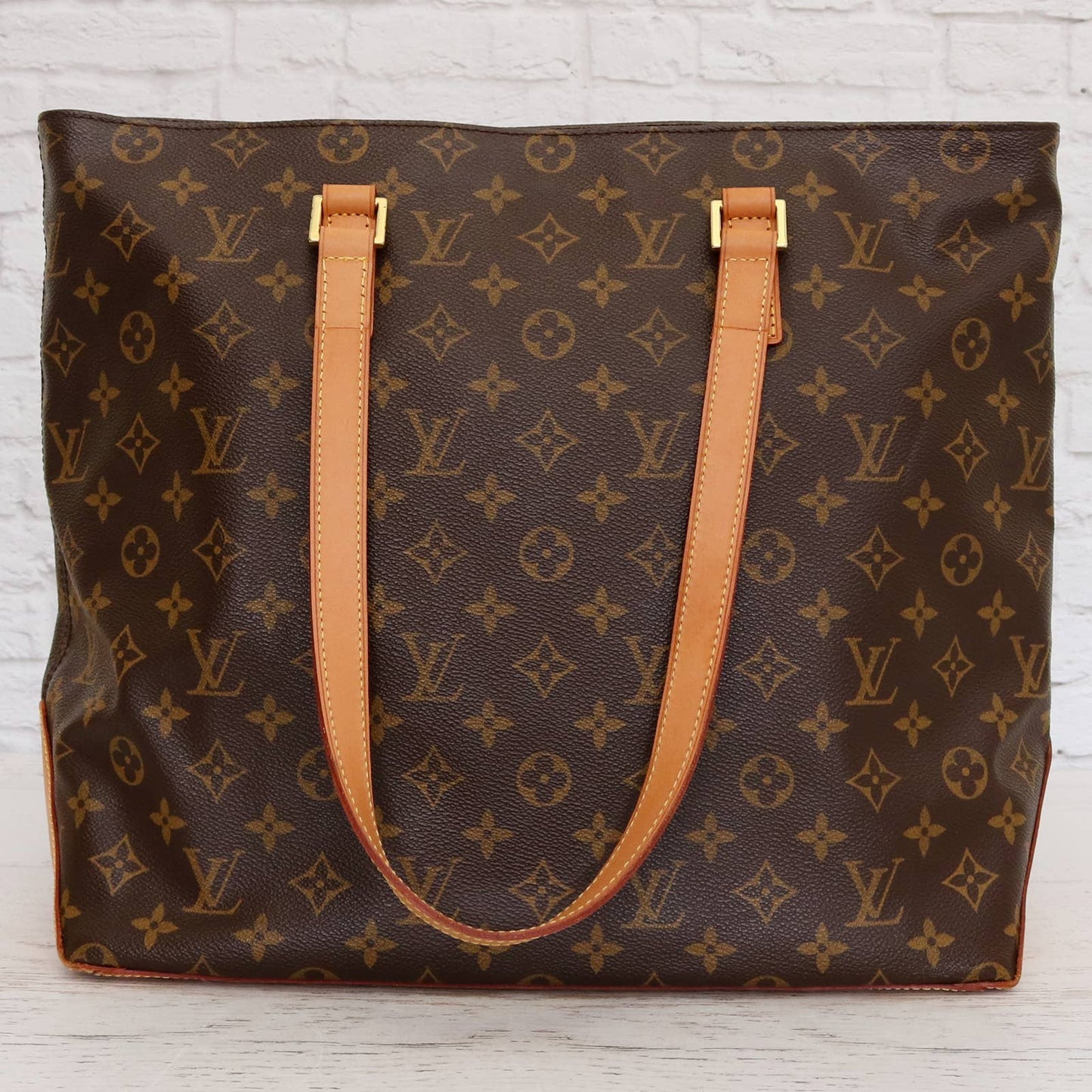 Louis Vuitton Cabas Mezzo Large Monogram Tote