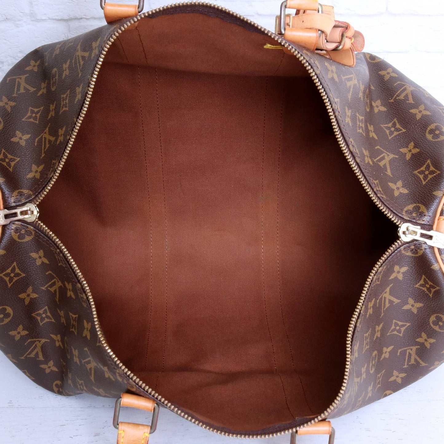 Louis Vuitton Keepall Bandouliere 50 Monogram Travel Duffle Bag