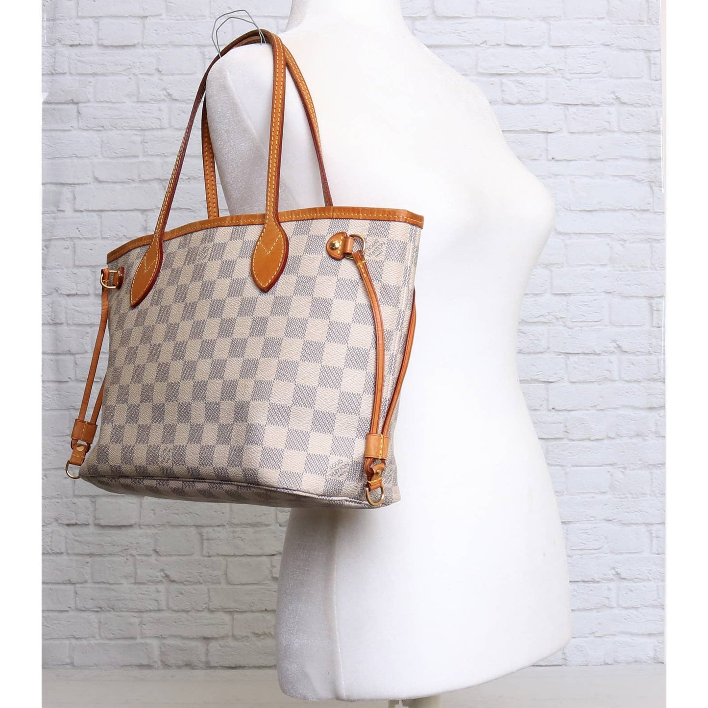 Louis Vuitton Neverfull PM Damier Azur Small Tote