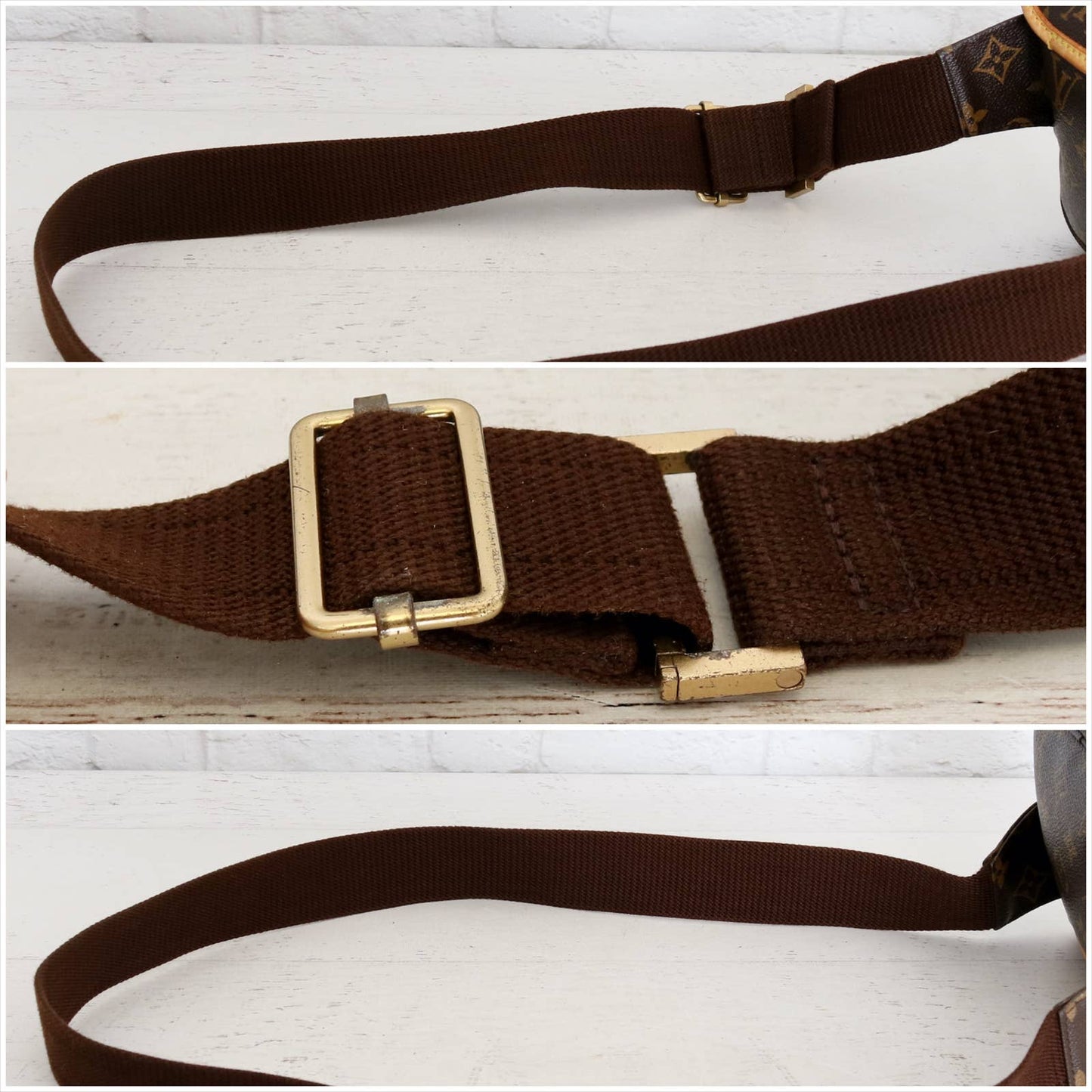 Louis Vuitton Bosphore Bum Bag Monogram Belt Waist Purse