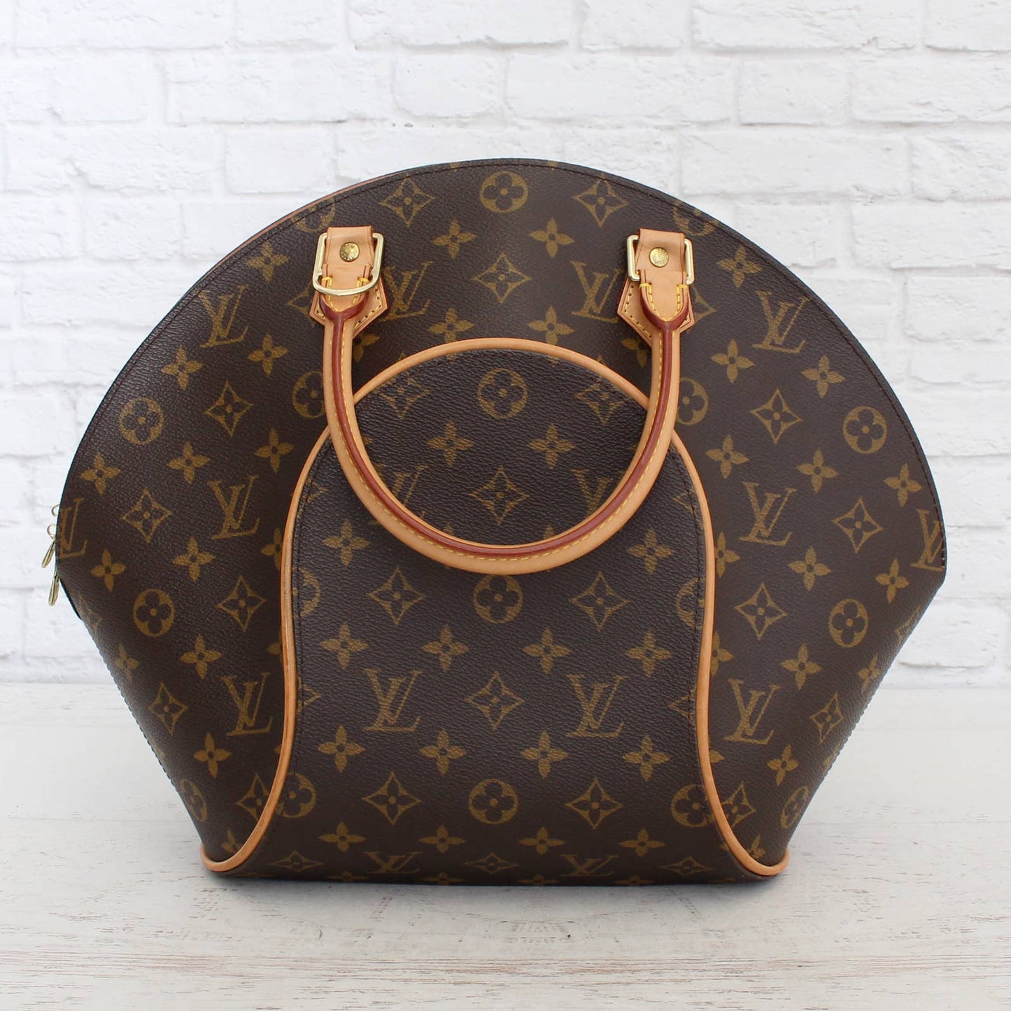 Louis Vuitton Ellipse MM Monogram Satchel Large