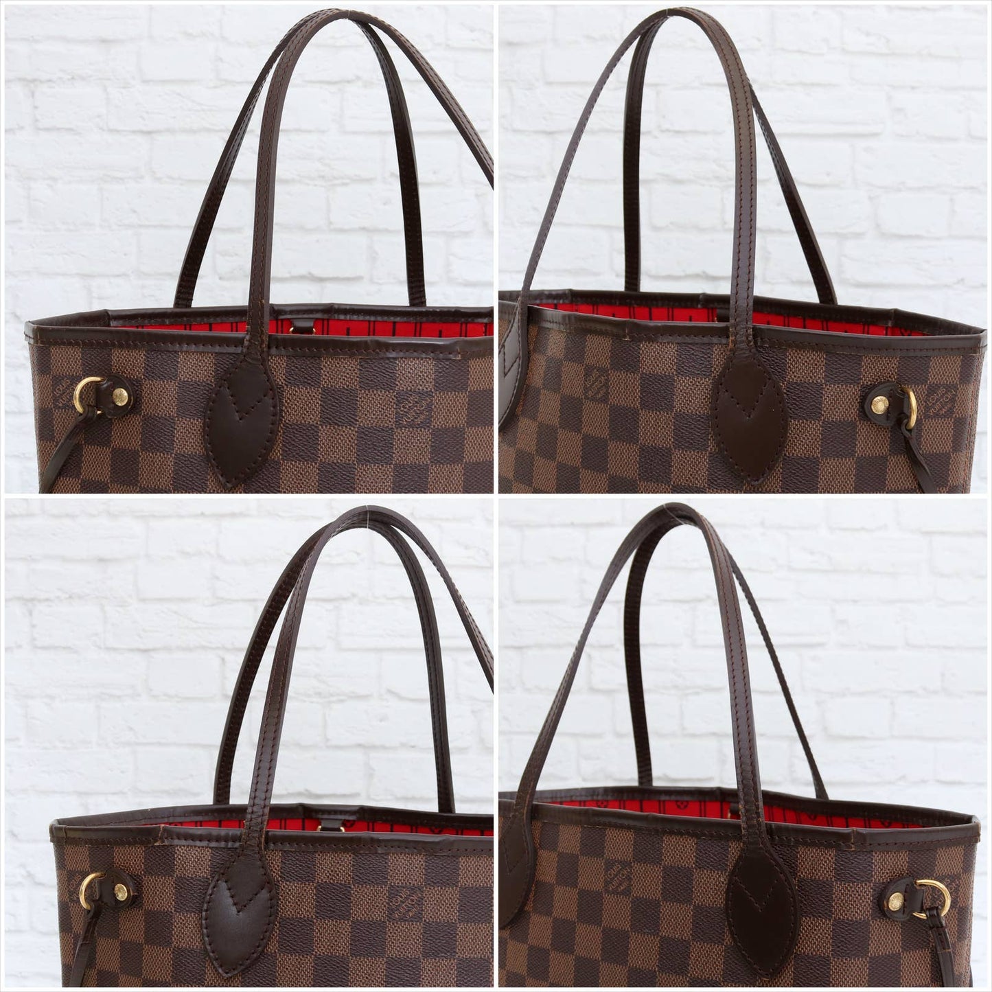 Louis Vuitton Neverfull PM Damier Ebene Small Tote