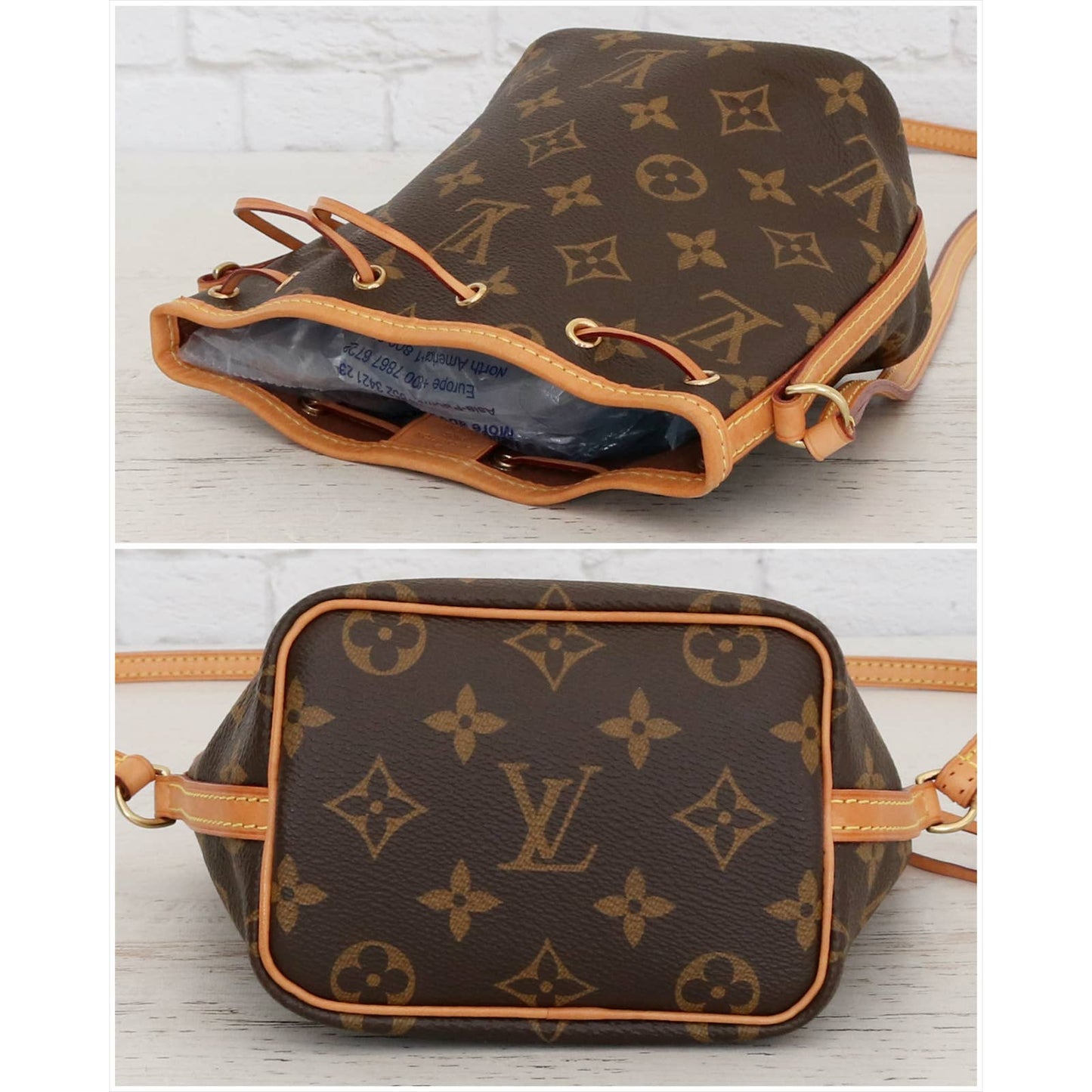 Louis Vuitton Nano Noé Monogram Small Bucket Crossbody