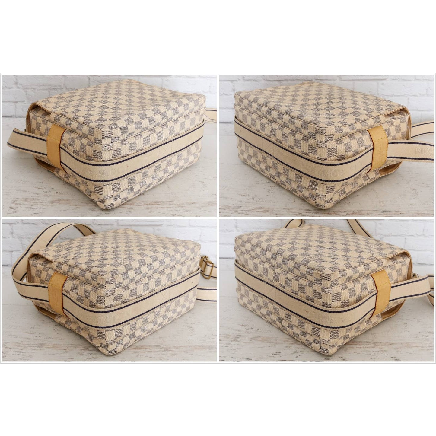 Louis Vuitton Naviglio Damier Azur Crossbody