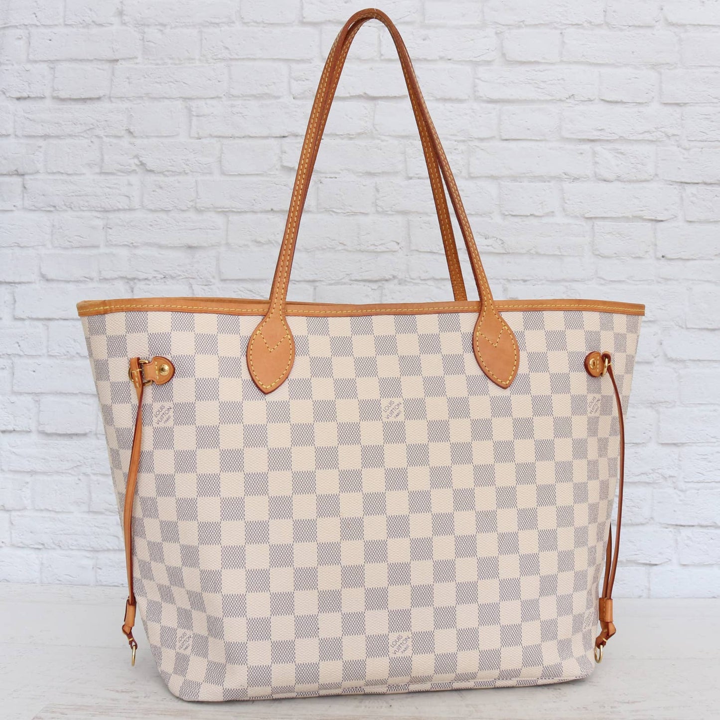 Louis Vuitton Neverfull MM Damier Azur Tote