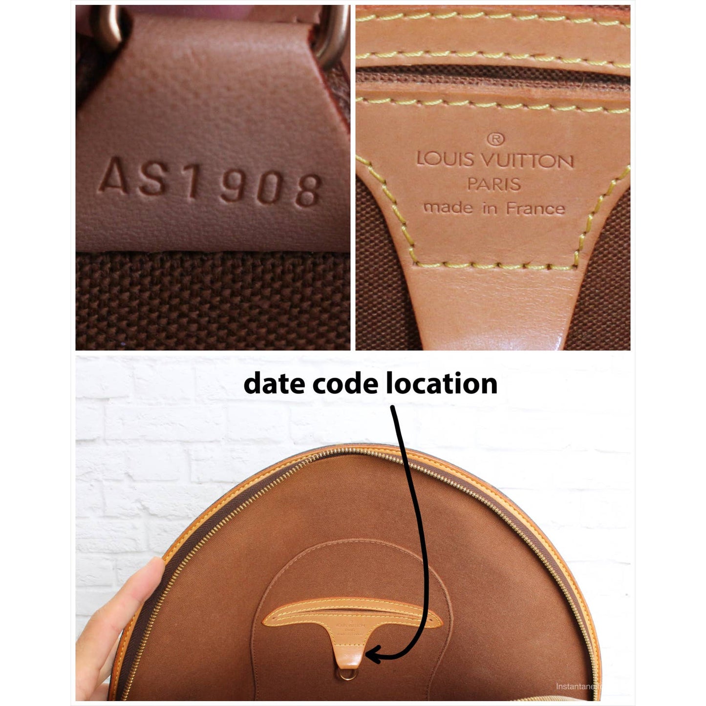 Louis Vuitton Ellipse MM Monogram Satchel