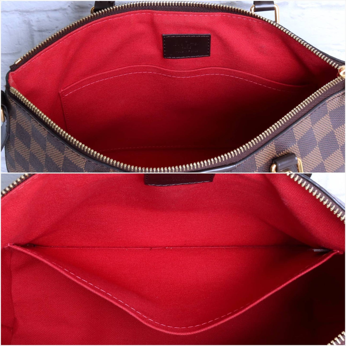 Louis Vuitton Siena PM Damier Ebene Satchel