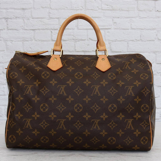 Louis Vuitton Speedy 35 Monogram Satchel