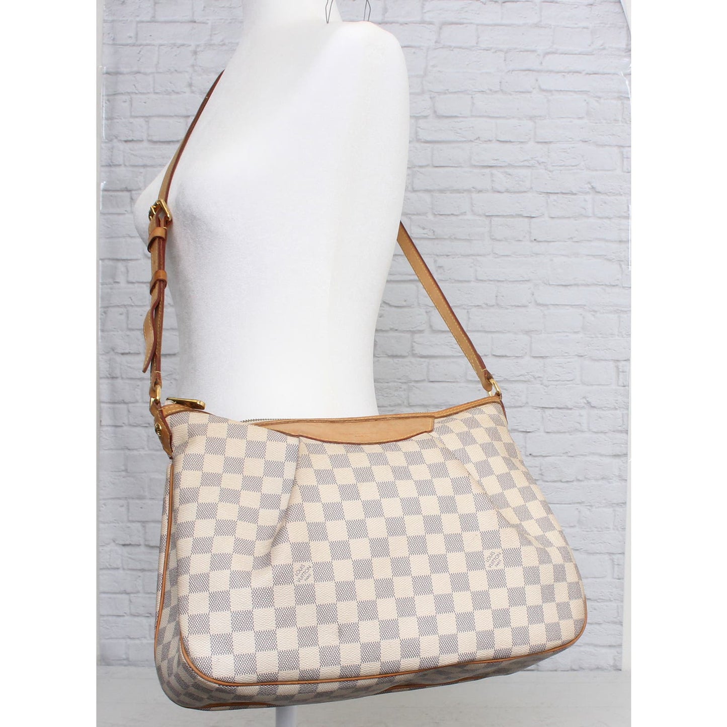 Louis Vuitton Siracusa MM Damier Azur Crossbody