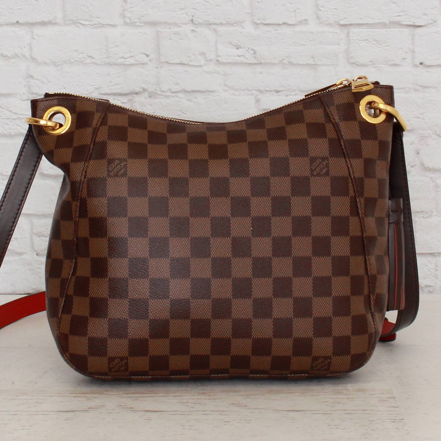 Louis Vuitton South Bank Besace Damier Ebene Crossbody