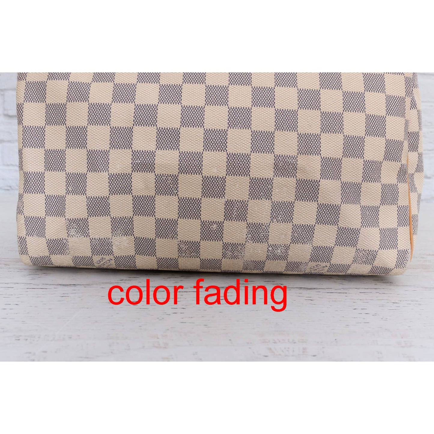 Louis Vuitton Speedy 30 Damier Azur Satchel