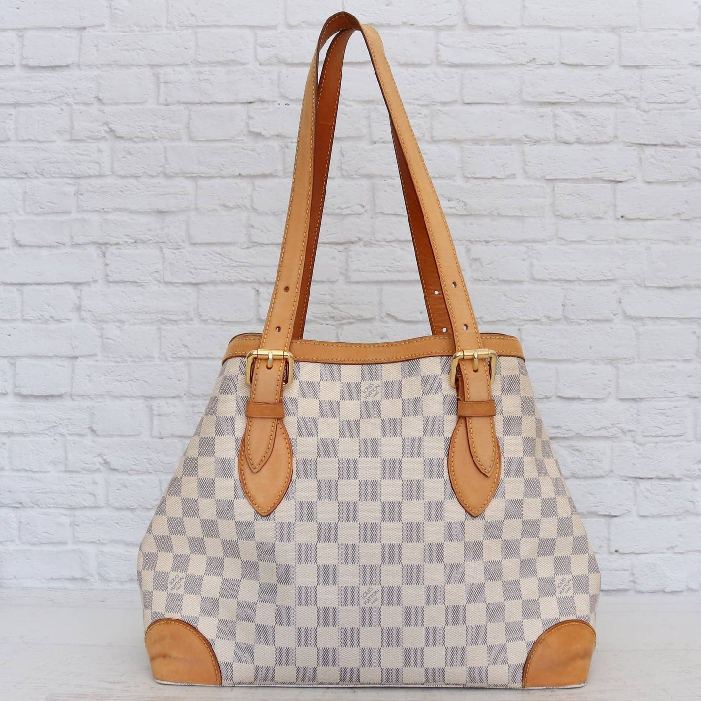 Louis Vuitton Hampstead MM Damier Azur Tote