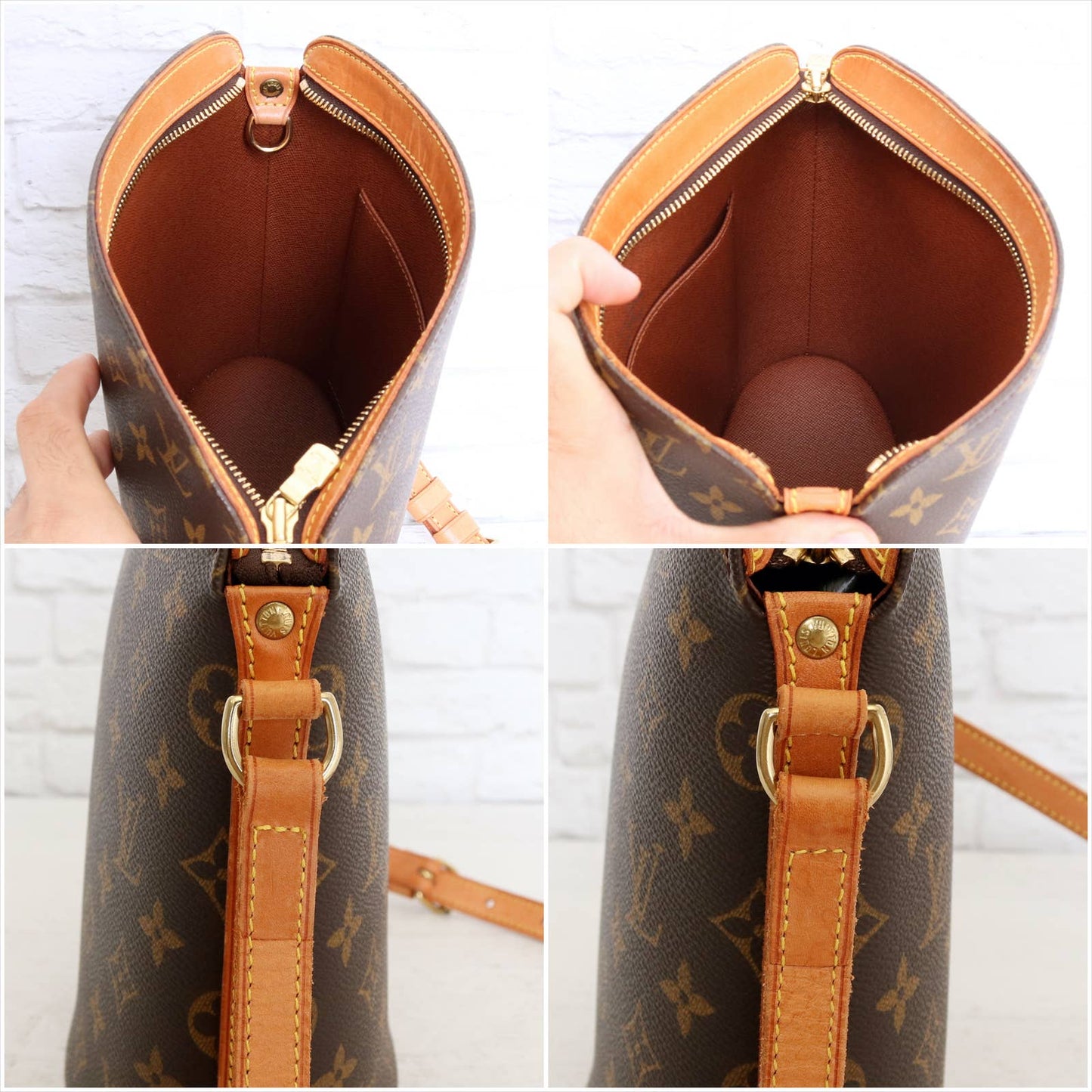 Louis Vuitton Drouot Monogram Crossbody