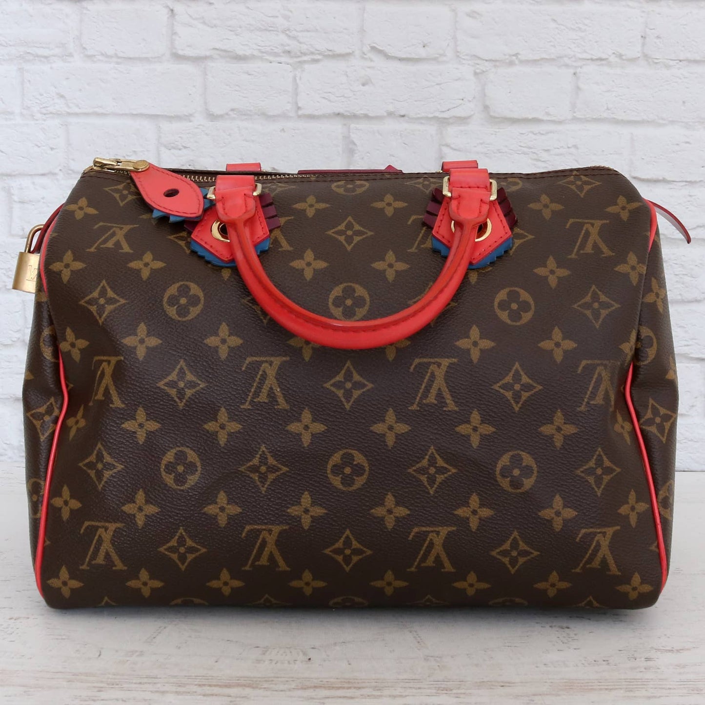 Louis Vuitton Totem Speedy 30 Monogram RARE Satchel