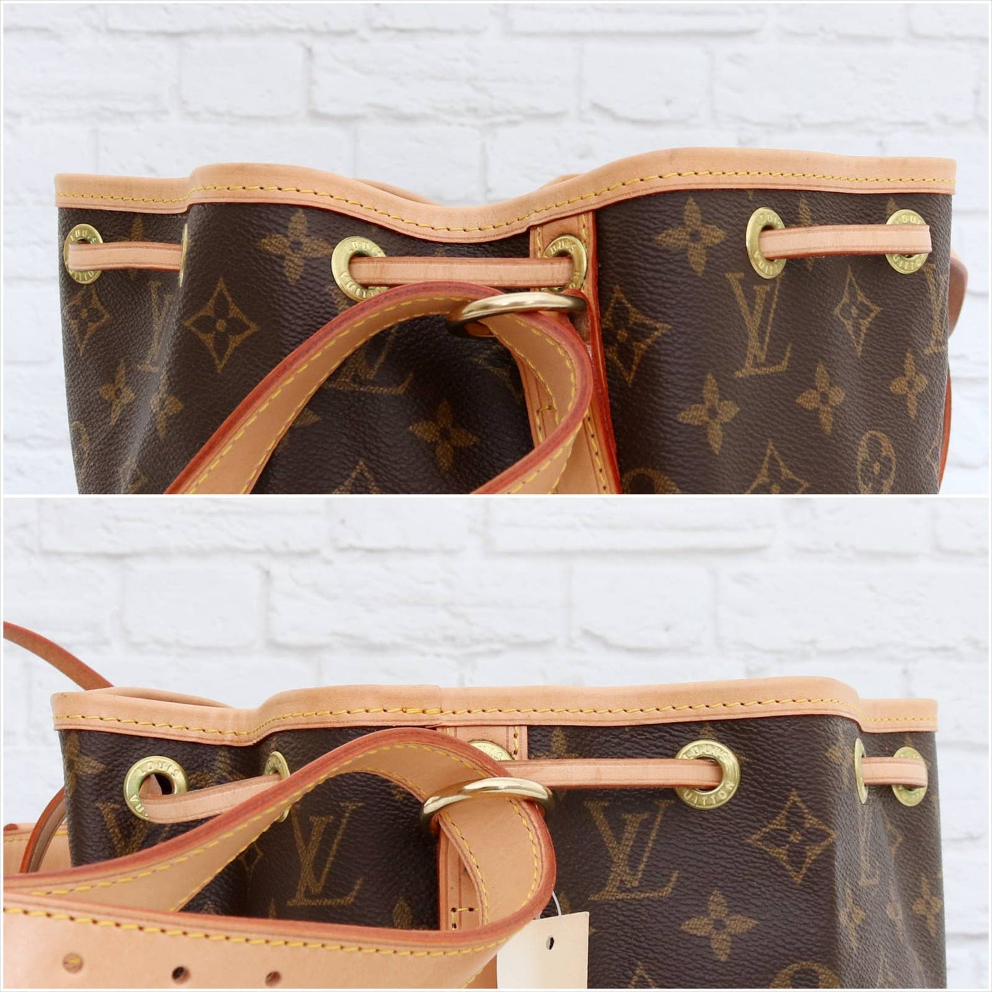 Louis Vuitton Petit Noé Monogram Shoulder Bag Bucket