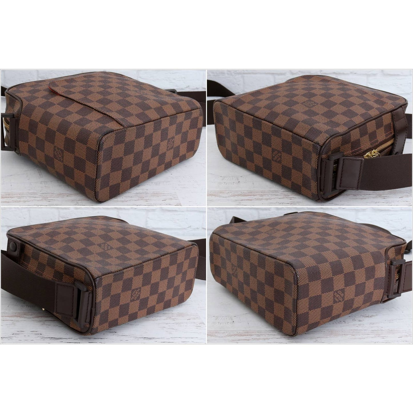 Louis Vuitton Olav PM Damier Ebene Crossbody & Shoulder Bag