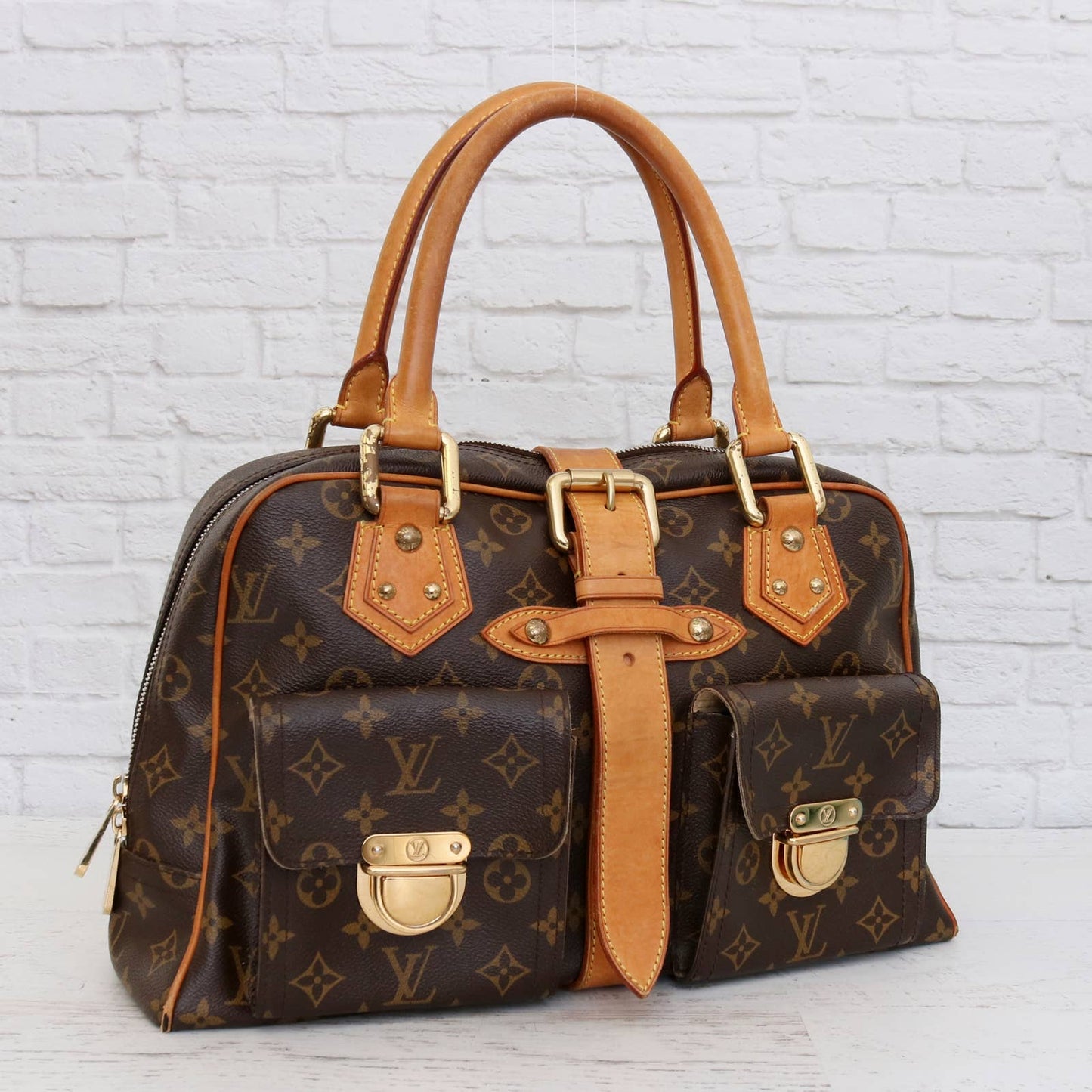 Louis Vuitton Manhattan GM Monogram Shoulder Bag