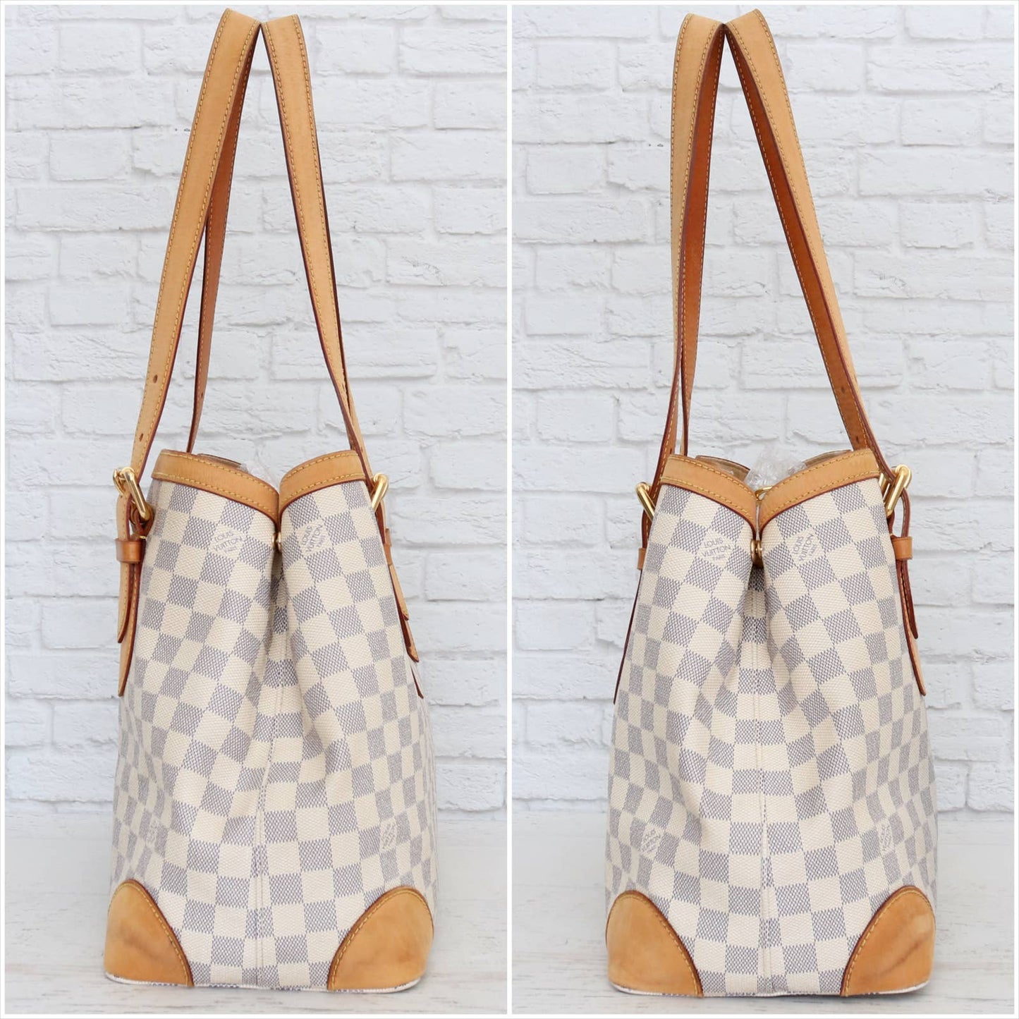 Louis Vuitton Hampstead MM Damier Azur Tote