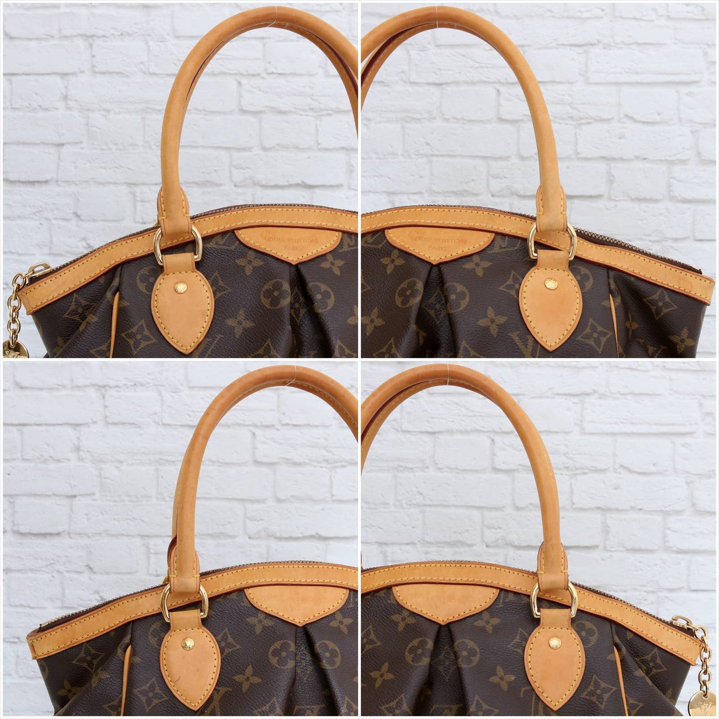 Louis Vuitton Tivoli PM Monogram Handbag Satchel