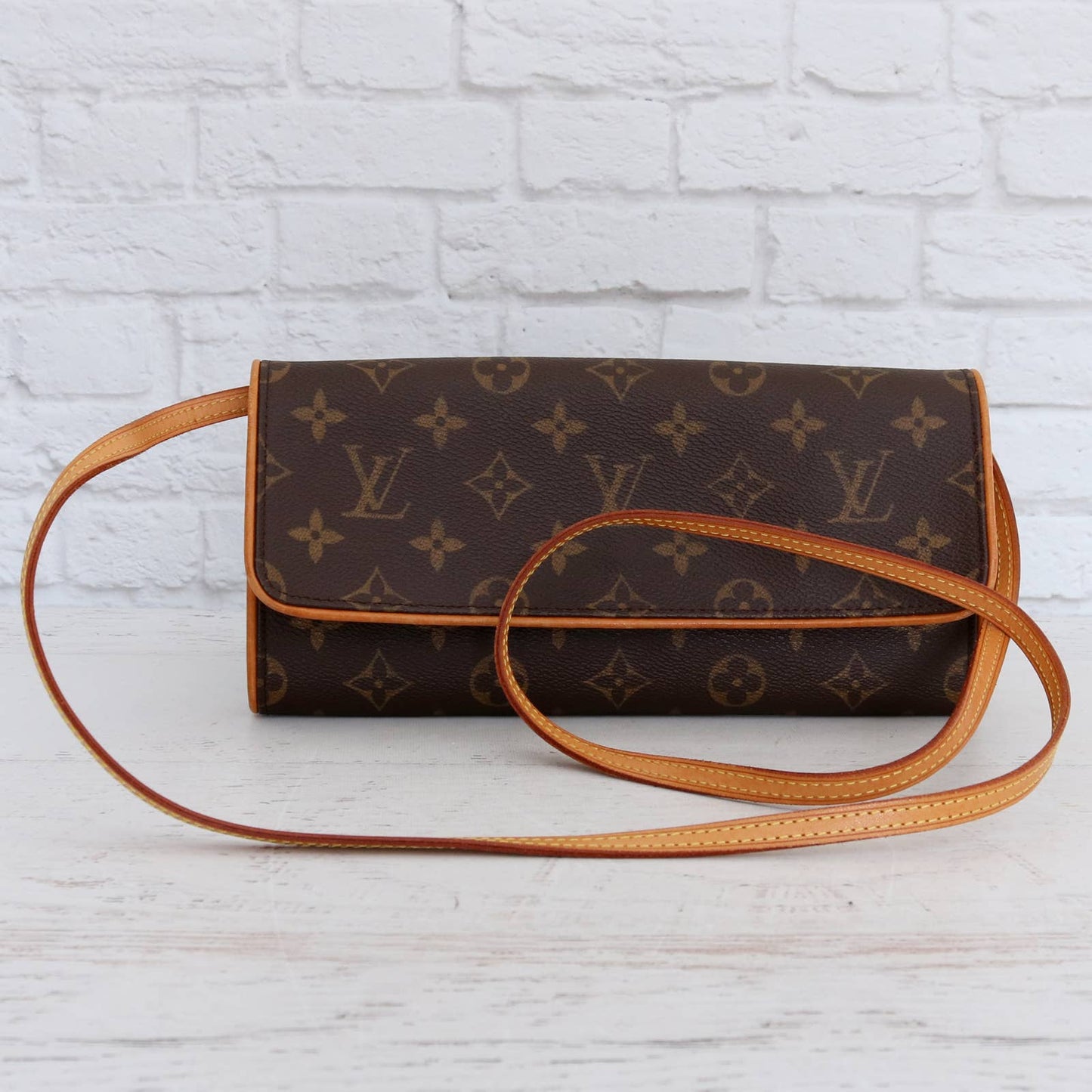 Louis Vuitton Pochette Twin GM Monogram Crossbody