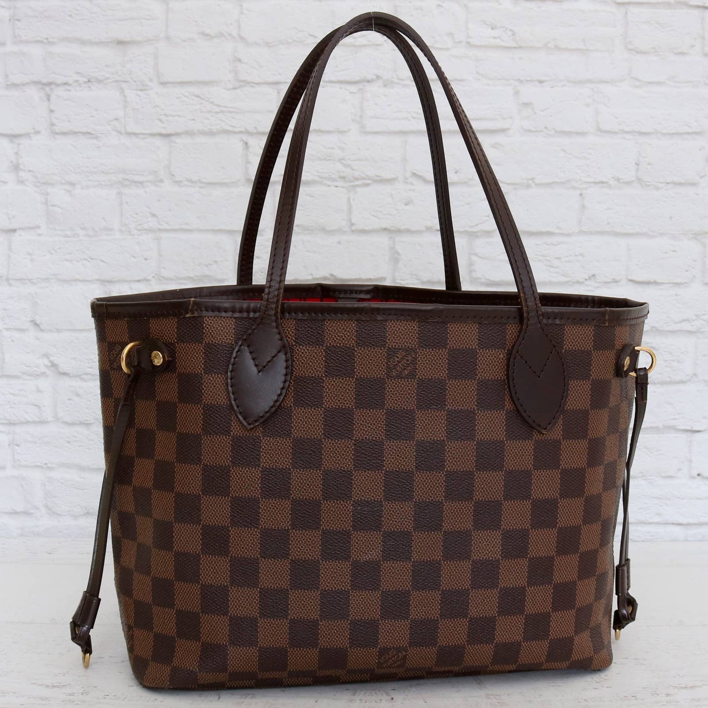 Louis Vuitton Neverfull PM Damier Ebene Small Tote