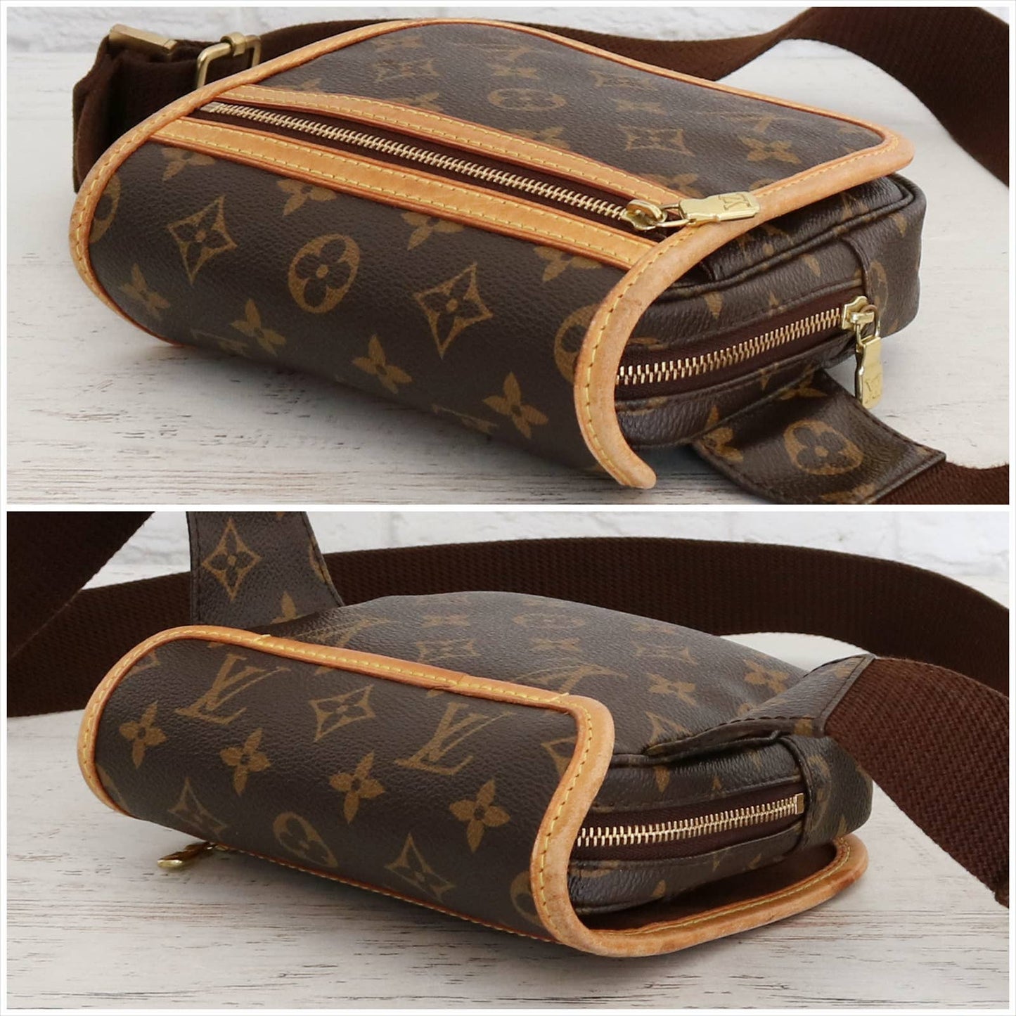 Louis Vuitton Bosphore Monogram Waist & Crossbody Bumbag Small Purse